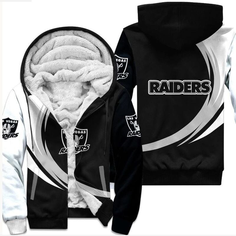 Las Vegas Raiders Fleece Jacket 1 Las Vegas Raiders Fleece Jacket