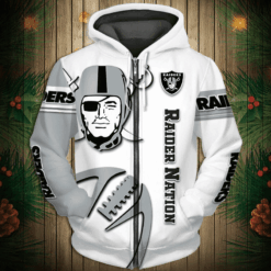 Las Vegas Raiders Hoodie Zip Hoodie 3D