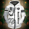 Las Vegas Raiders Hoodie Zip Hoodie 3D
