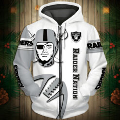 Las Vegas Raiders Hoodie Zip Hoodie 3D