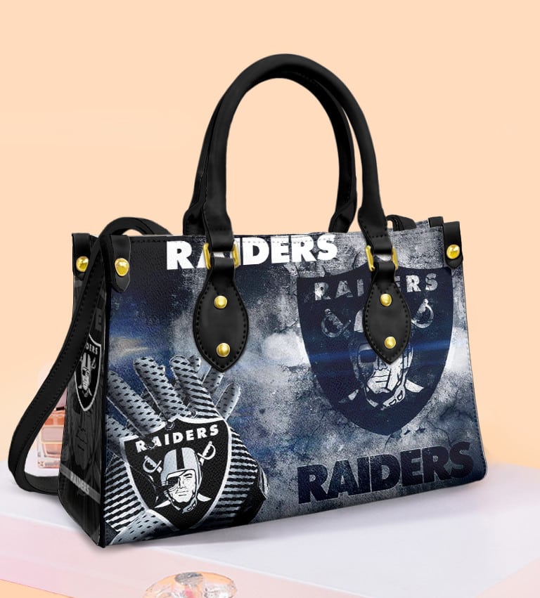 Las Vegas Raiders Leather Handbag 1 Las Vegas Raiders Leather Handbag