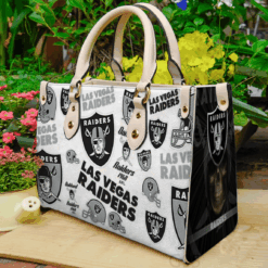 Las Vegas Raiders Love A1 Leather Handbag