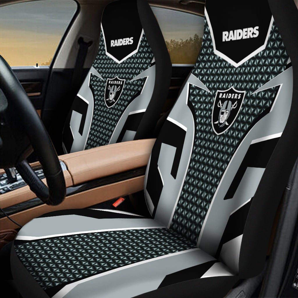 Las Vegas Raiders Seat Covers 1 Las Vegas Raiders Seat Covers