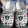 Las Vegas Raiders Soft Clogs