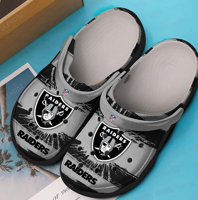 Las Vegas Raiders Soft Clogs 1 Las Vegas Raiders Soft Clogs