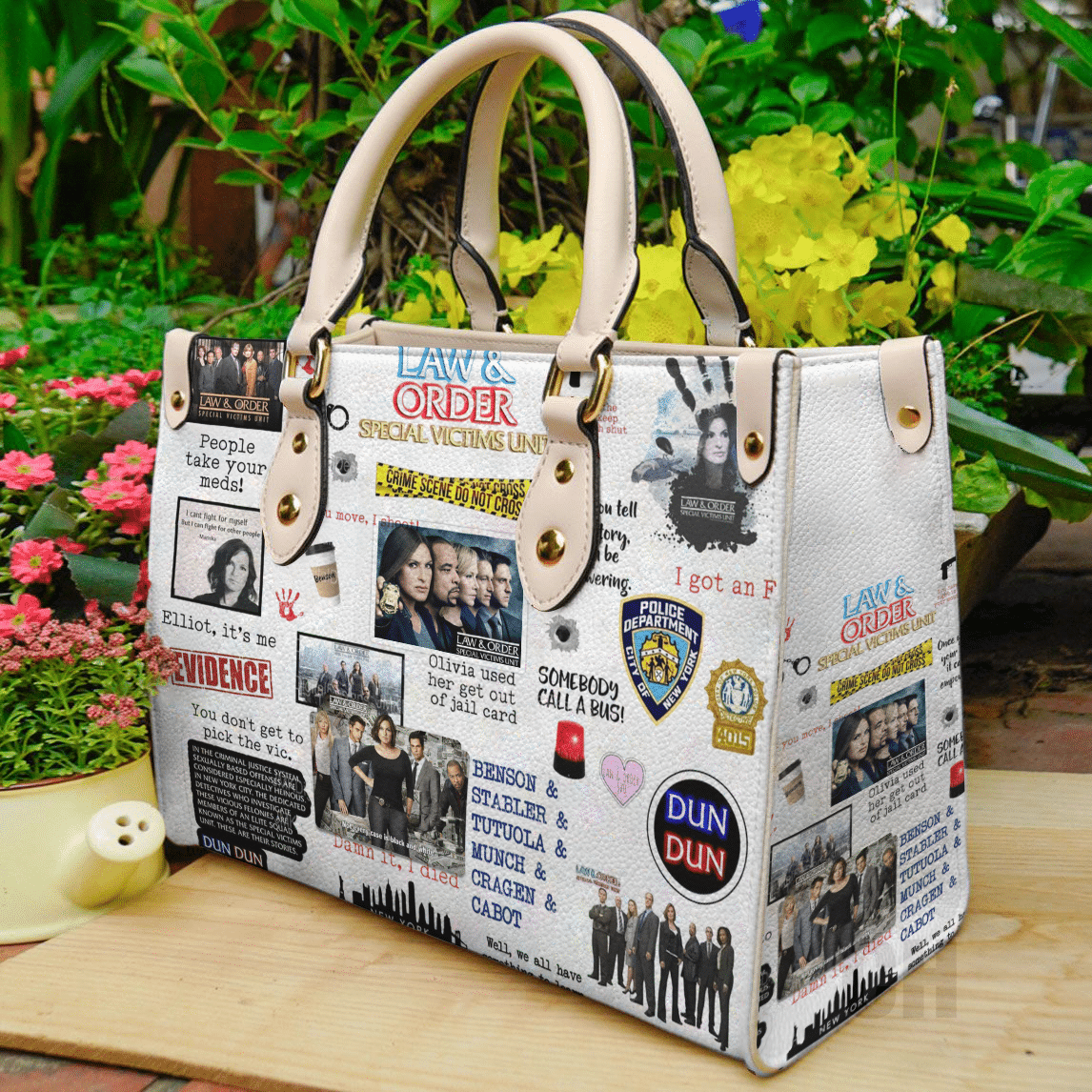 Law & Order Leather Handbag 1 Law & Order Leather Handbag