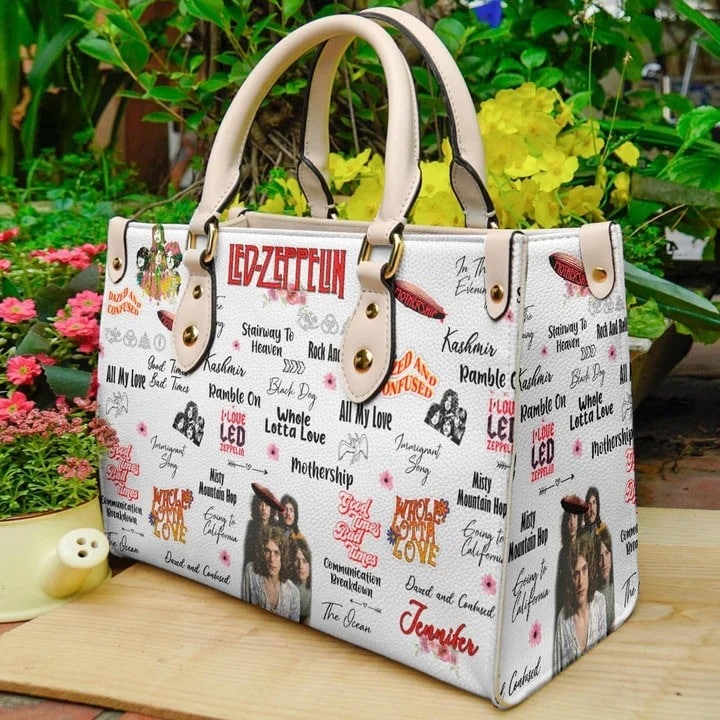 Led Zeppelin Leather Handbag 1 Led Zeppelin Leather Handbag