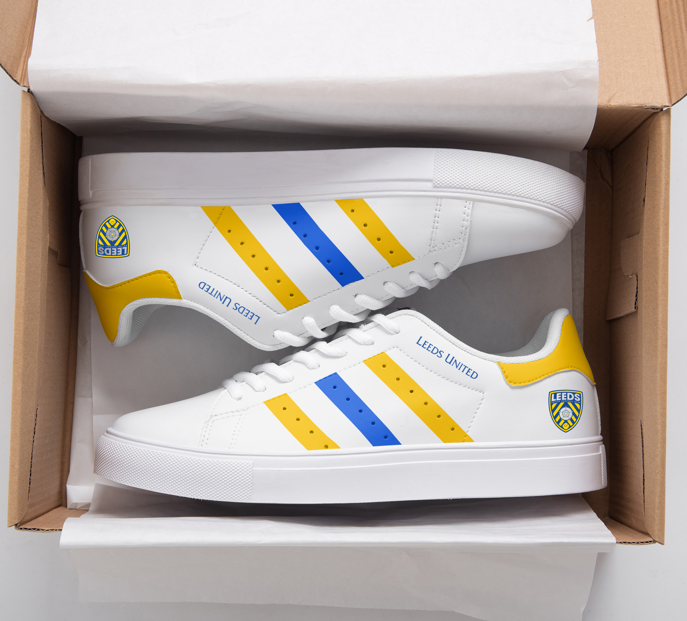 Leeds United I00 Stan Smith Shoes 1 Leeds United I00 Stan Smith Shoes