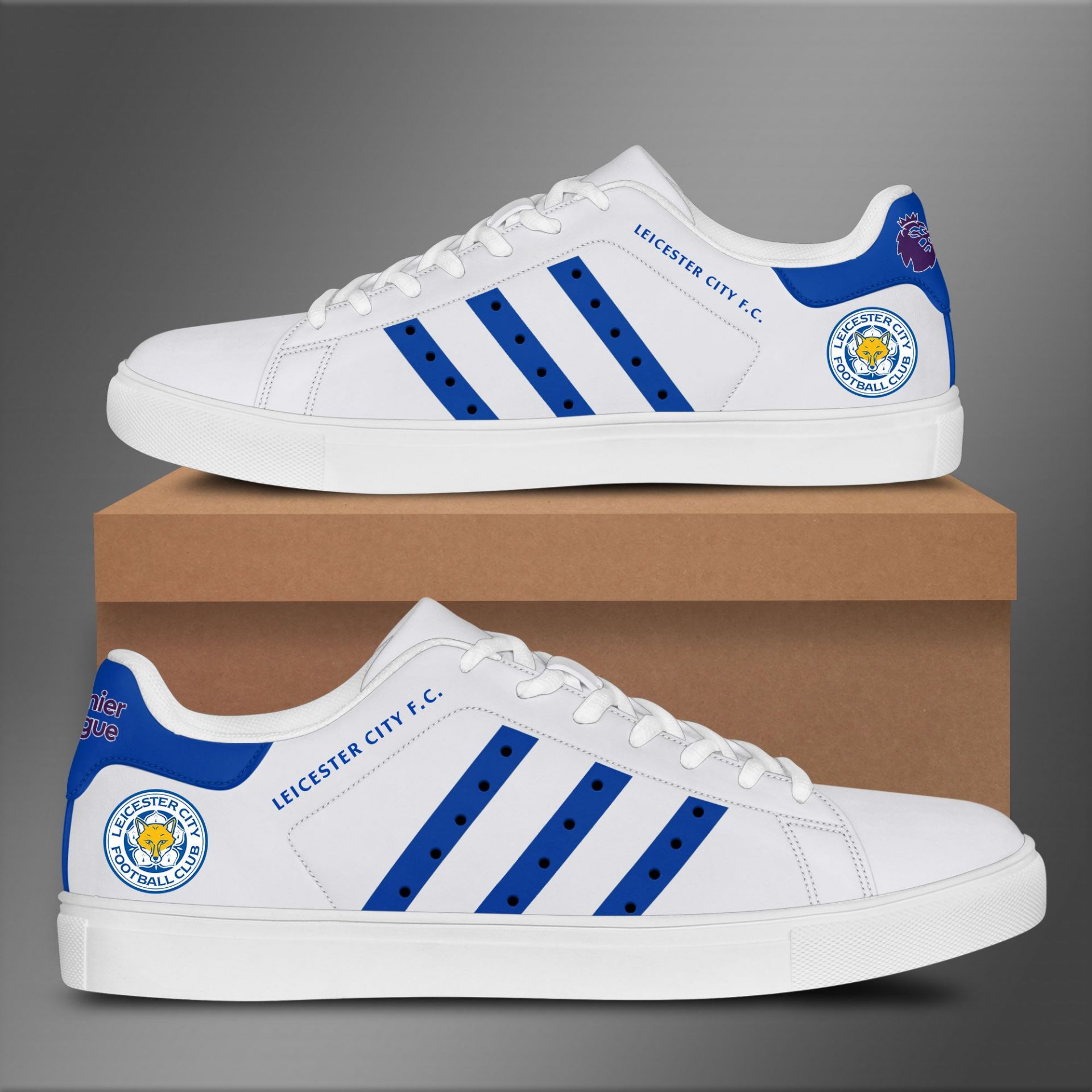 Leicester City Stan Smith Shoes 1 Leicester City Stan Smith Shoes