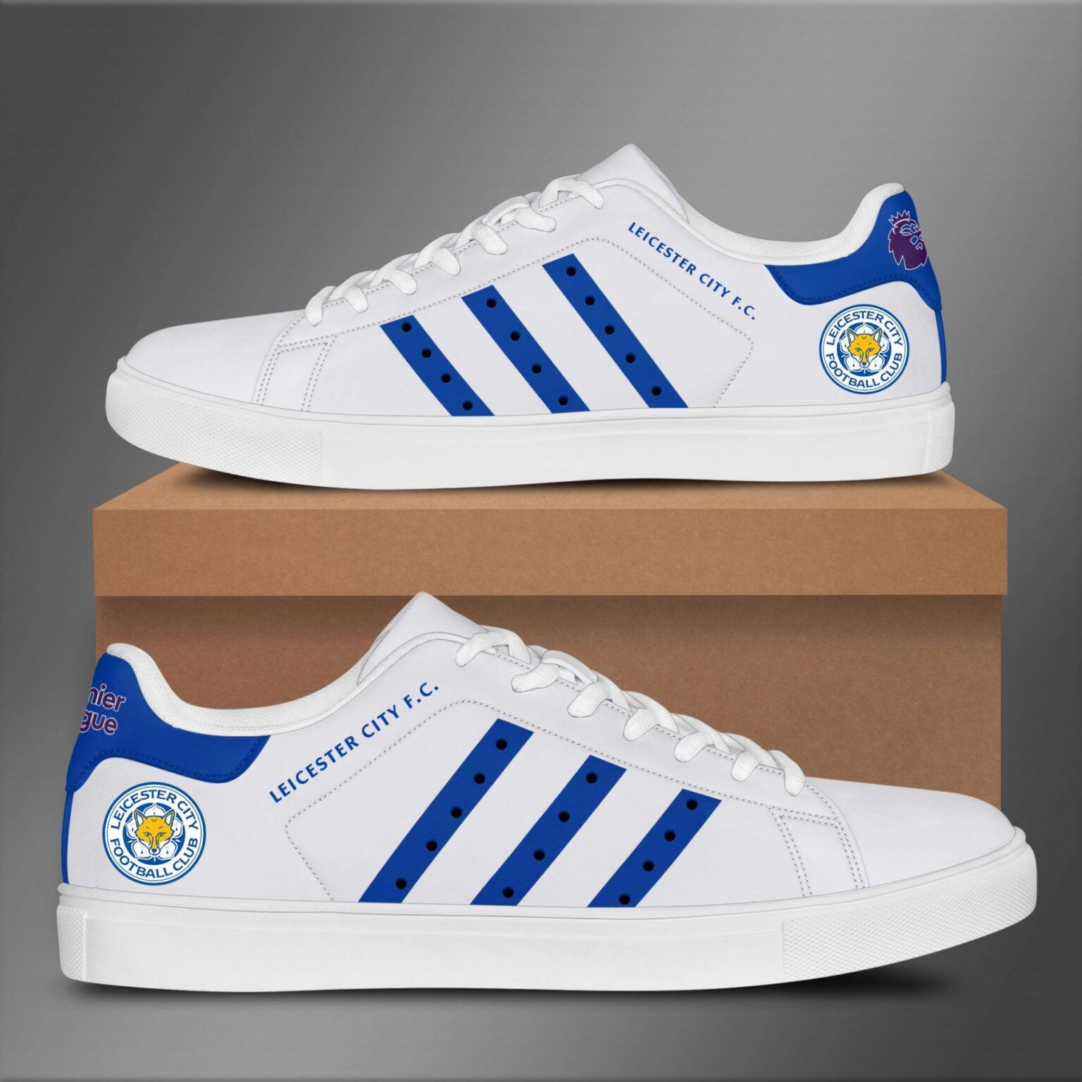 Leicester City Stan Smith Shoes 1 Leicester City Stan Smith Shoes