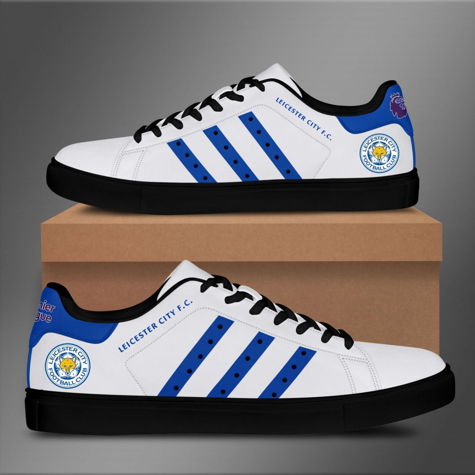 Leicester City Stan Smith Shoes 1 Leicester City Stan Smith Shoes