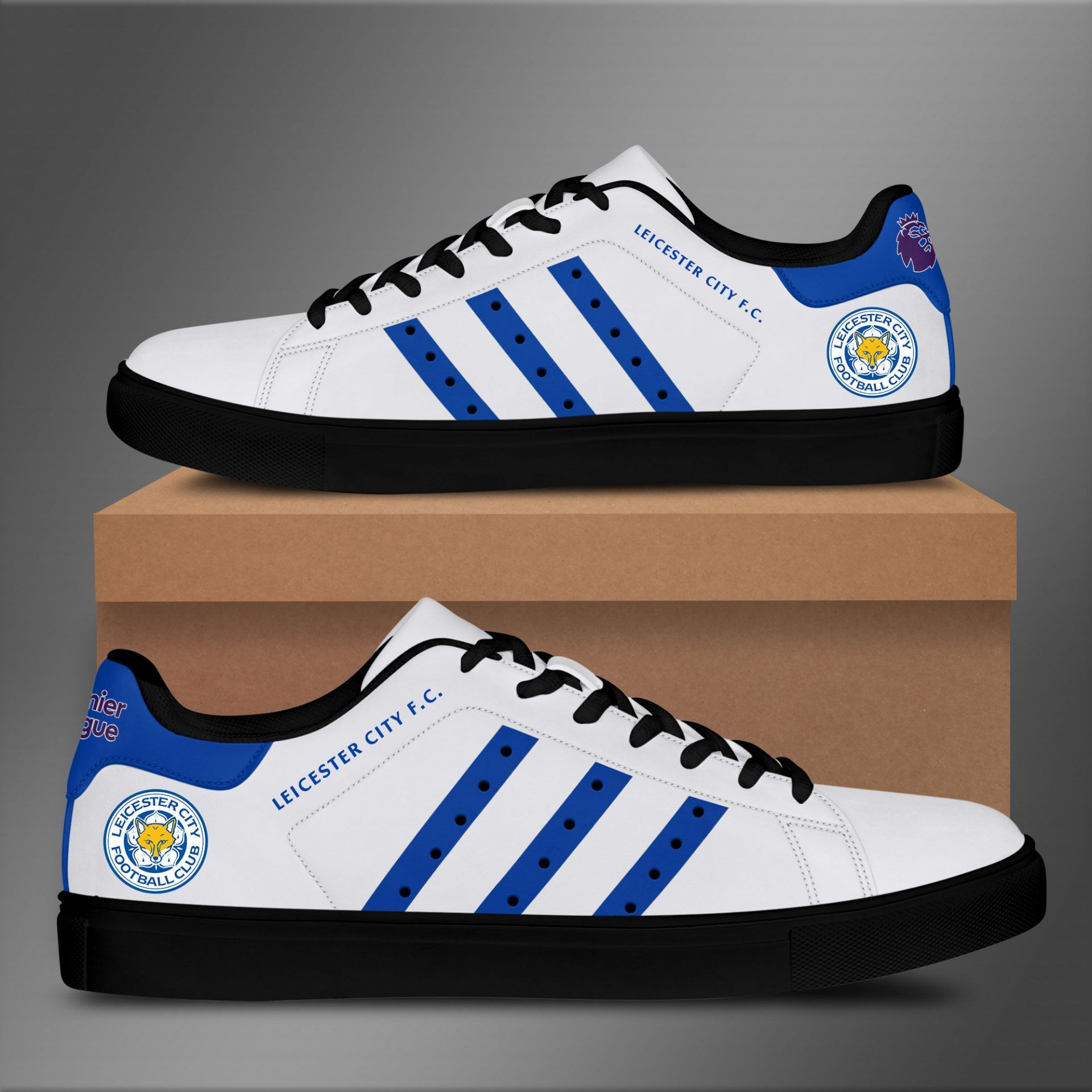 Leicester City Stan Smith Shoes 1 Leicester City Stan Smith Shoes