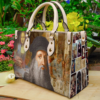 Leonardo Da Vinci Leather Handbag