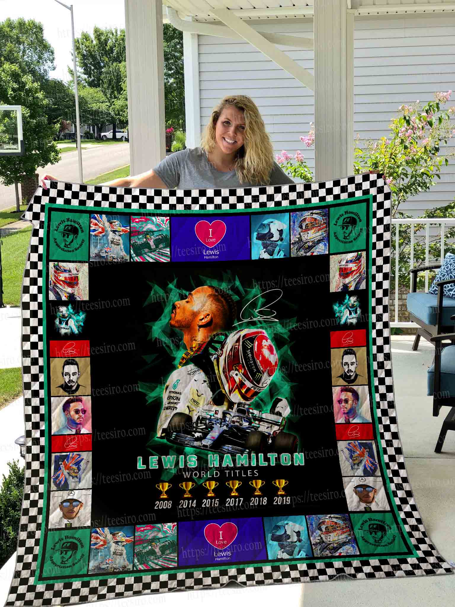 Lewis Hamilton Blanket 1 Lewis Hamilton Blanket