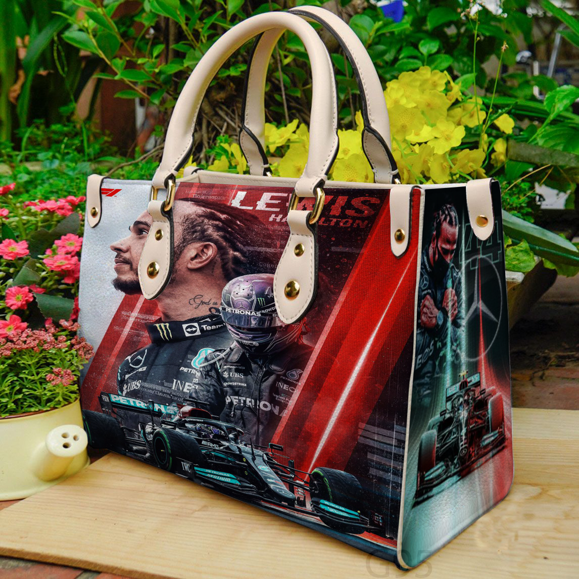 Lewis Hamilton Lover A3 Leather Handbag 1 Lewis Hamilton Lover A3 Leather Handbag