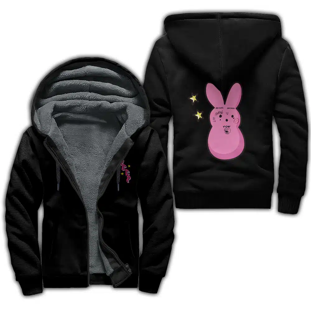 Lil Peep FC Fleece Jacket 1 Lil Peep FC Fleece Jacket