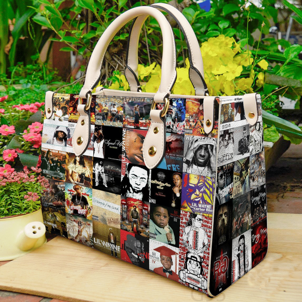 Lil Wayne A0 Leather Handbag 1 Lil Wayne A0 Leather Handbag