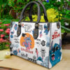 Lilo And Stitch 1 Funny Lover Leather Handbag