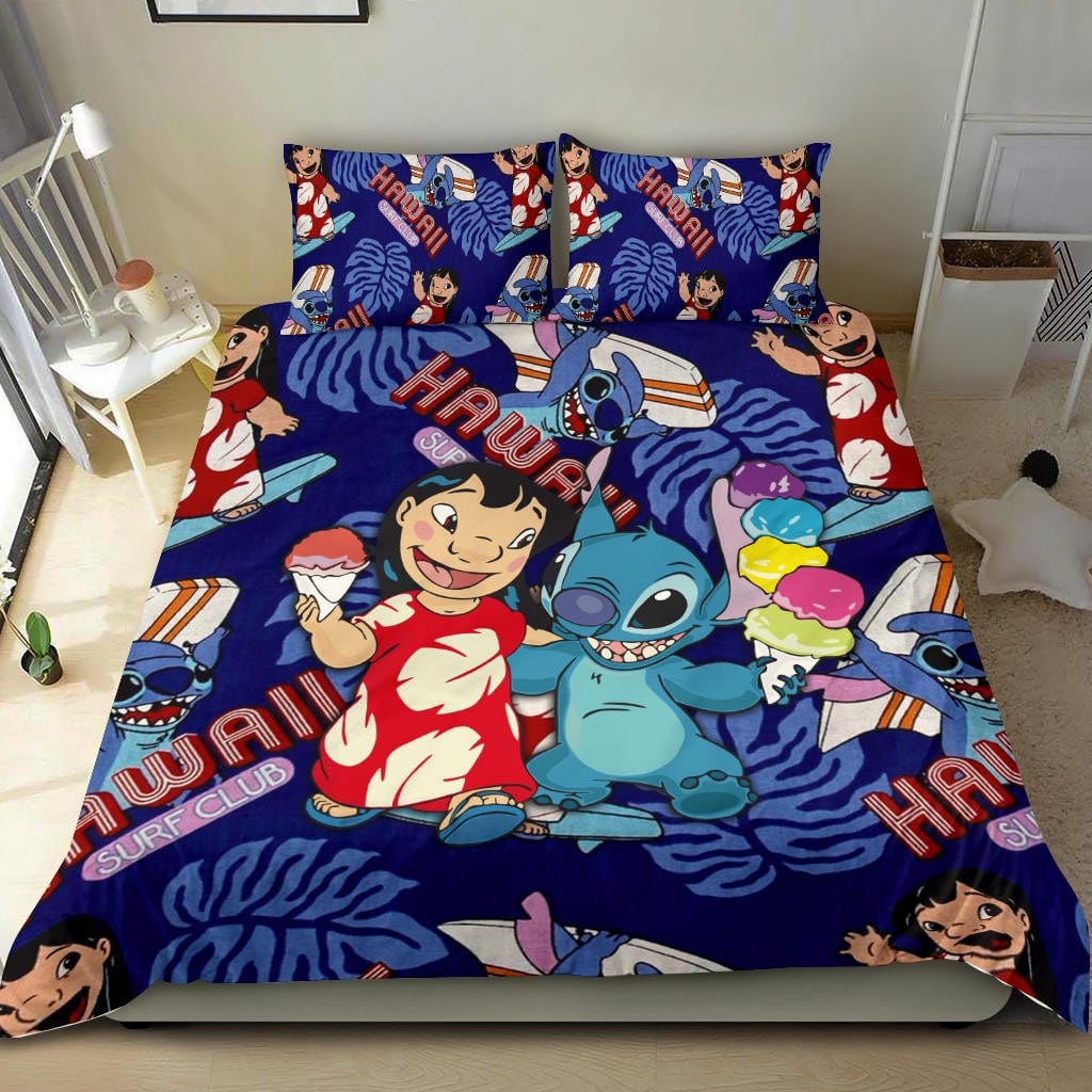 Lilo And Stitch Funny Lover Bedding Set 1 Lilo And Stitch Funny Lover Bedding Set