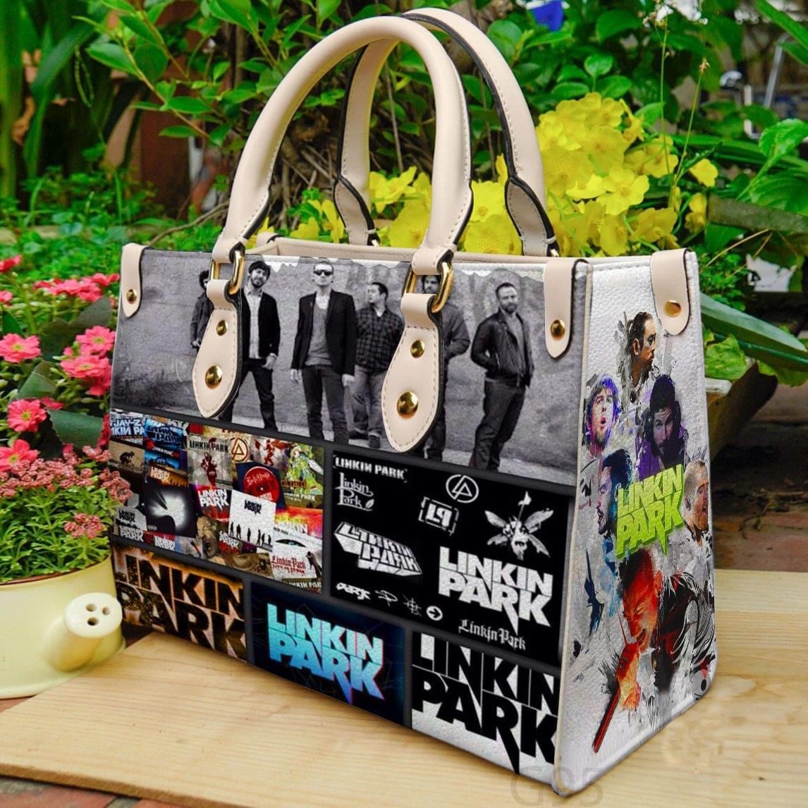 Linkin Park 3 Leather Handbag 1 Linkin Park 3 Leather Handbag
