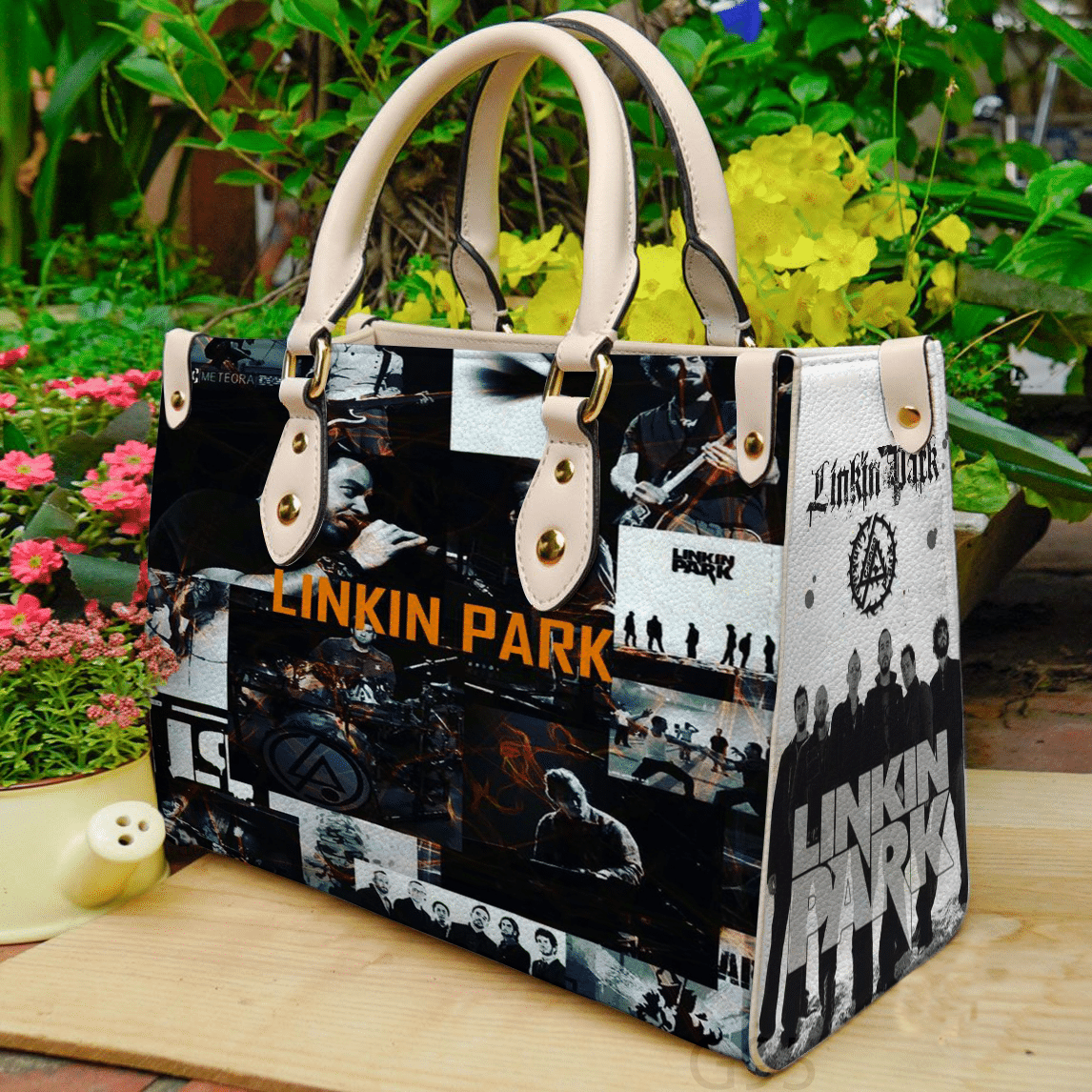 Linkin Park 3A Leather Handbag 1 Linkin Park 3A Leather Handbag