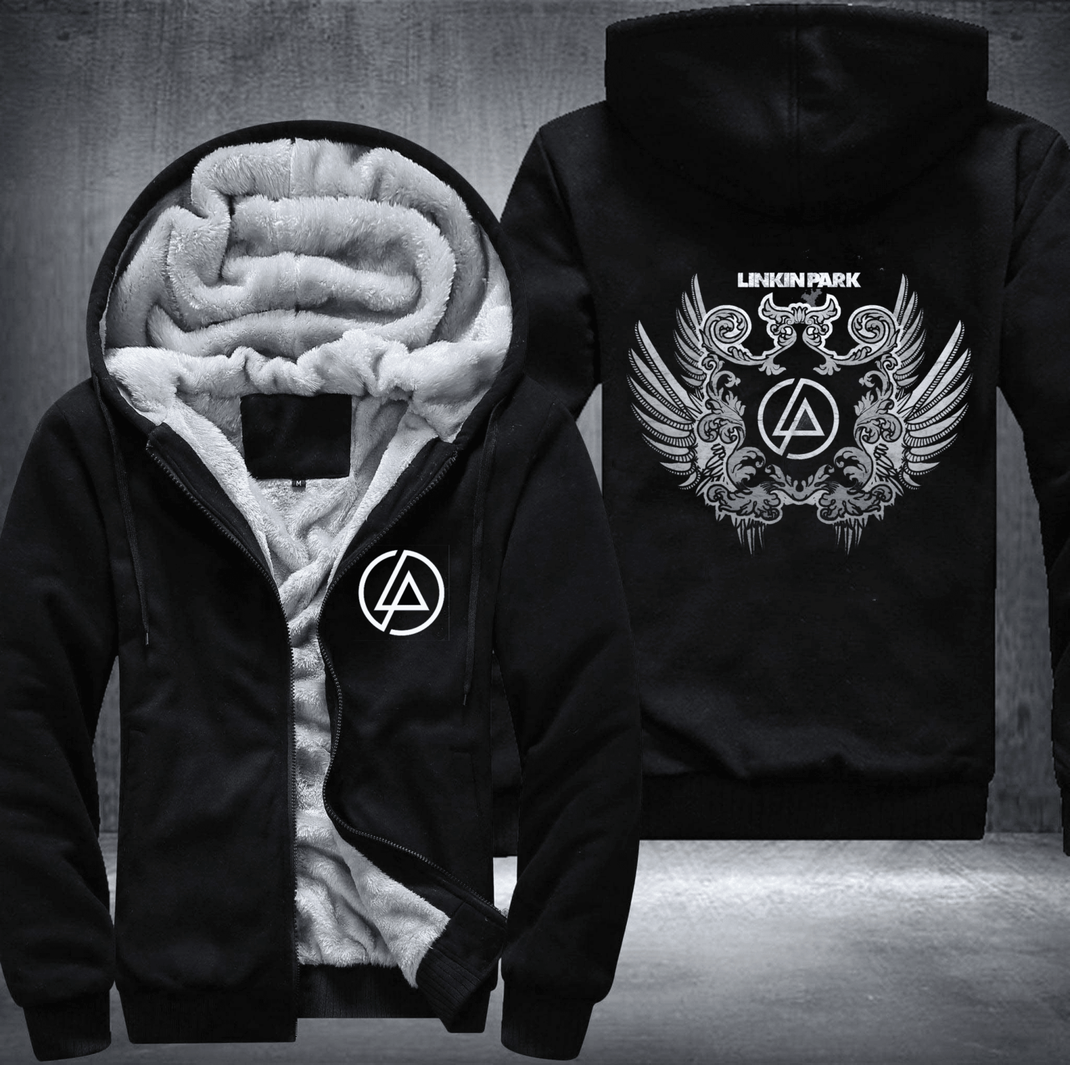 Linkin Park Fleece Jacket 1 Linkin Park Fleece Jacket