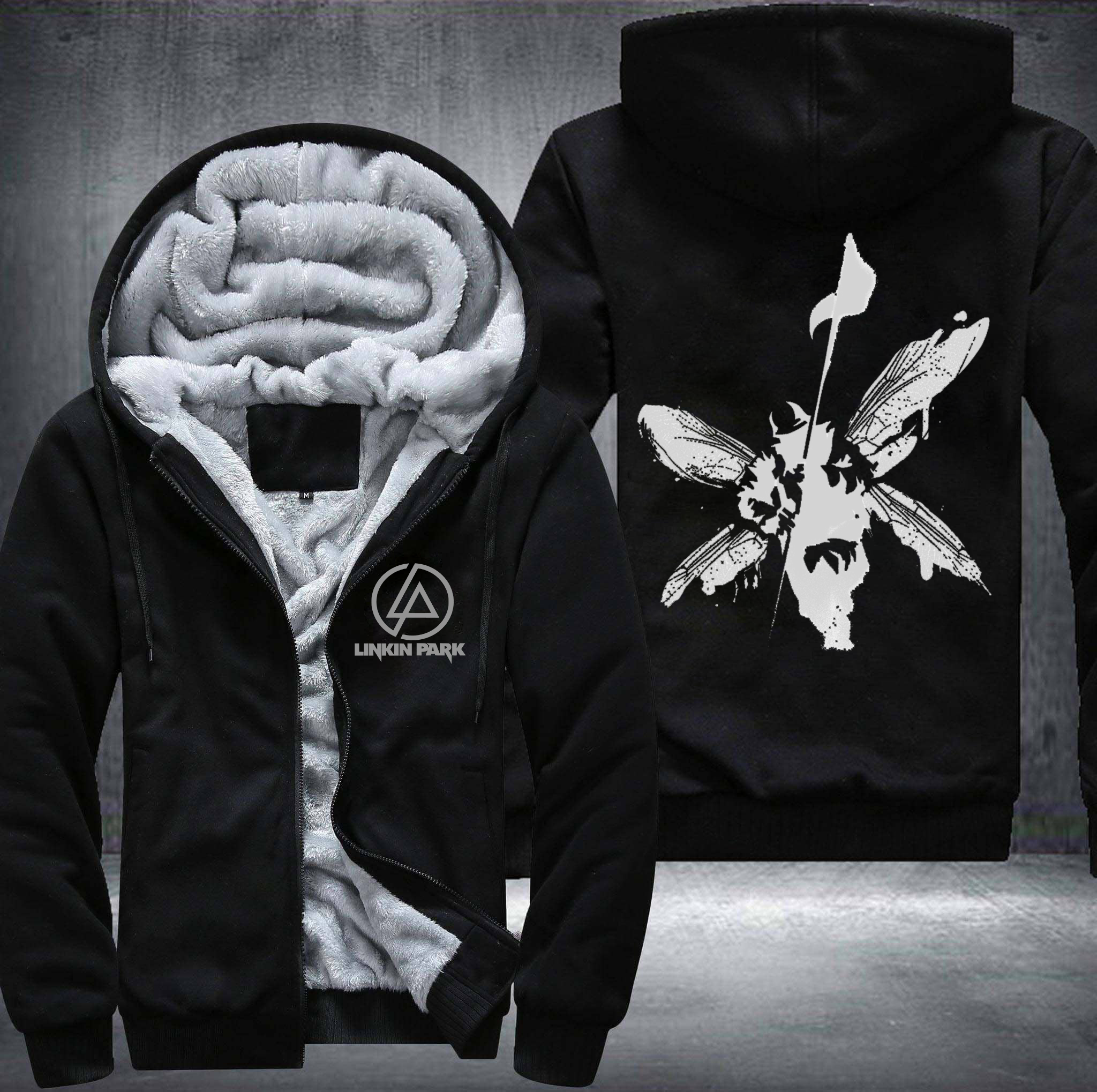 Linkin Park Fleece Jacket 1 Linkin Park Fleece Jacket