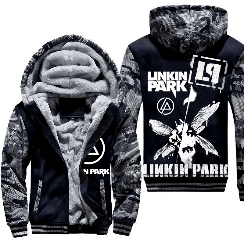 Linkin Park Fleece Jacket 1 Linkin Park Fleece Jacket
