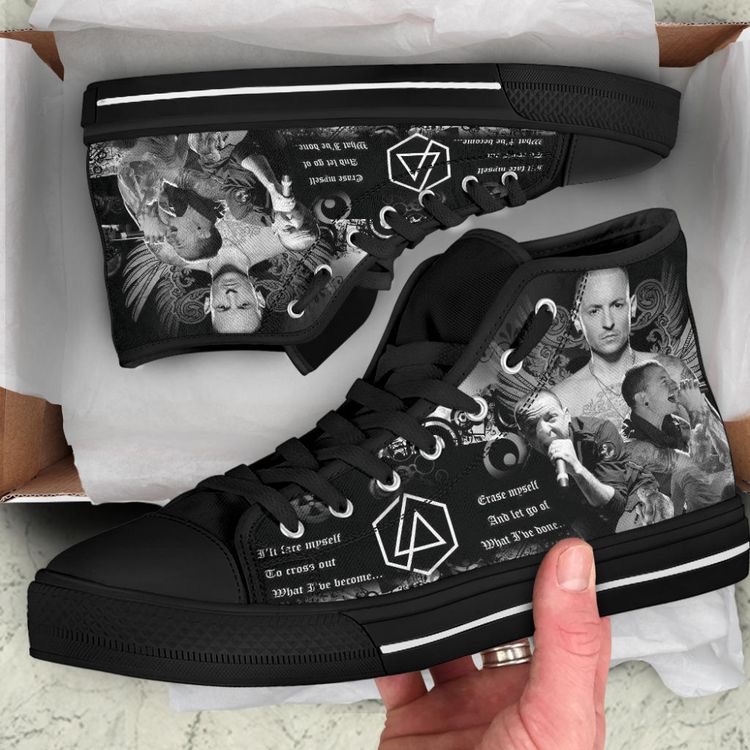 Linkin Park High Top Shoes 1 Linkin Park High Top Shoes