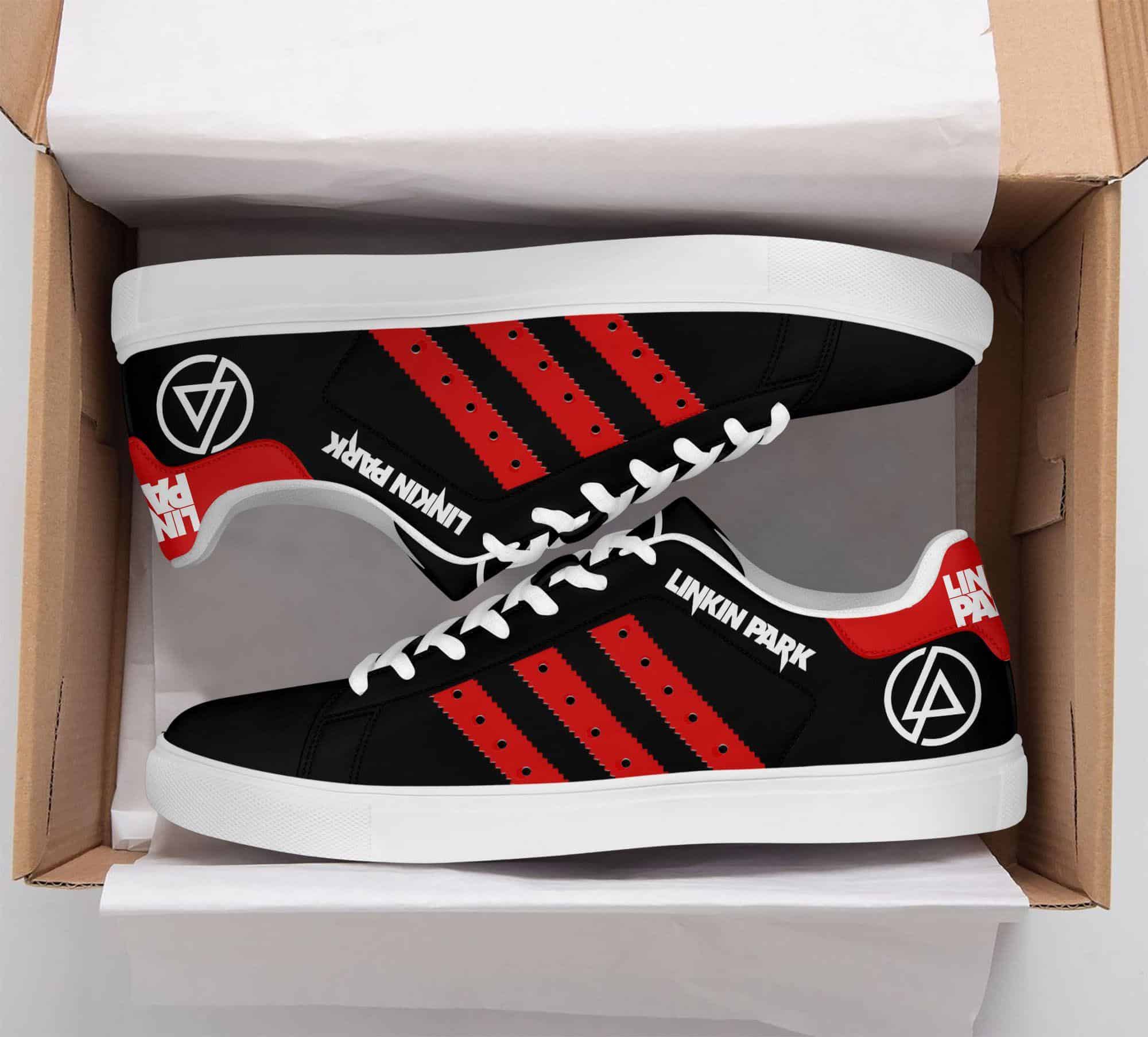 Linkin Park Stan Smith Shoes 1 Linkin Park Stan Smith Shoes