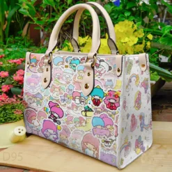 Little Twin Stars Leather Handbag
