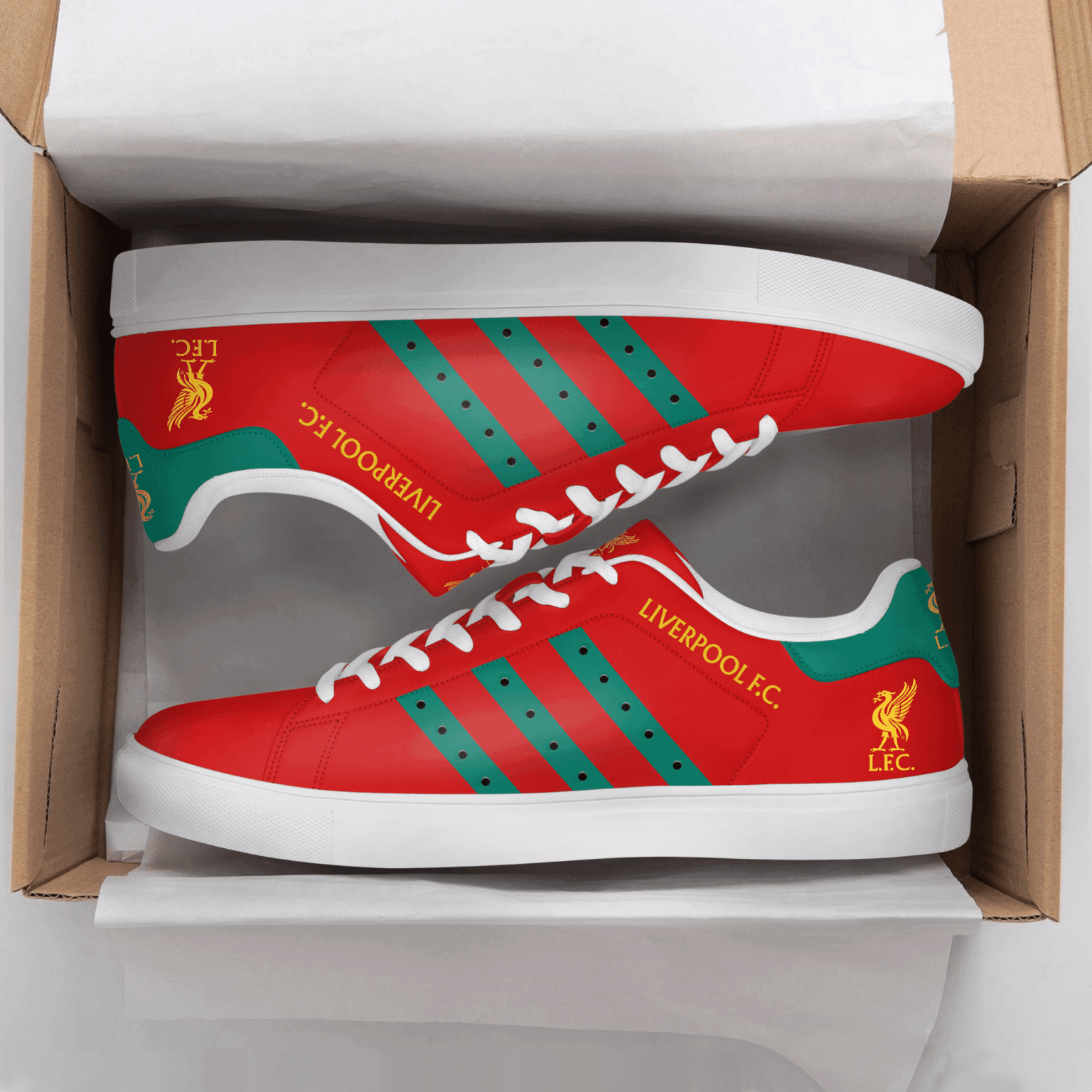 Liverpool FC 5 Stan Smith Shoes 1 Liverpool FC 5 Stan Smith Shoes