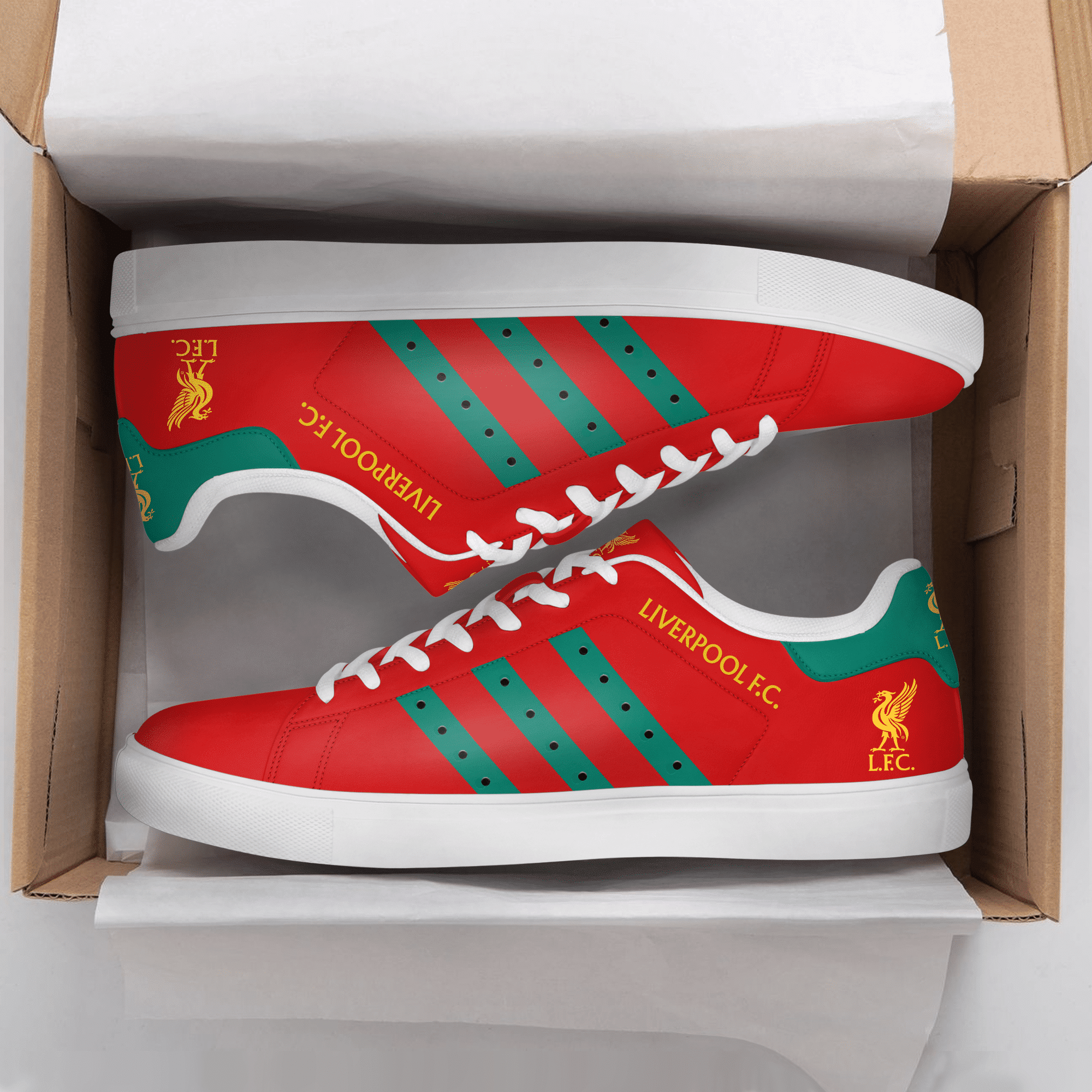 Liverpool FC 5 Stan Smith Shoes 1 Liverpool FC 5 Stan Smith Shoes