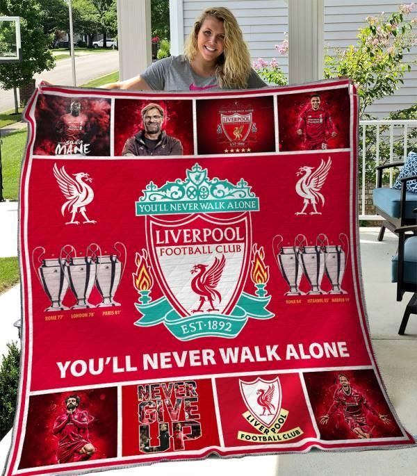 Liverpool FC A3 Blanket 1 Liverpool FC A3 Blanket