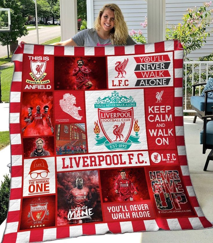 Liverpool FC A4 Blanket 1 Liverpool FC A4 Blanket