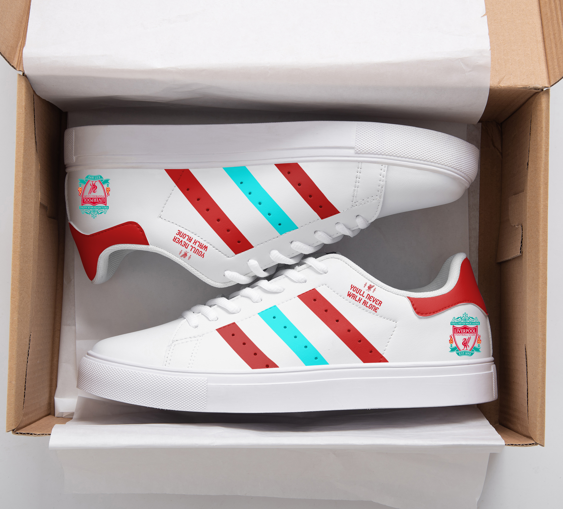 Liverpool FC G02 Stan Smith Shoes 1 Liverpool FC G02 Stan Smith Shoes
