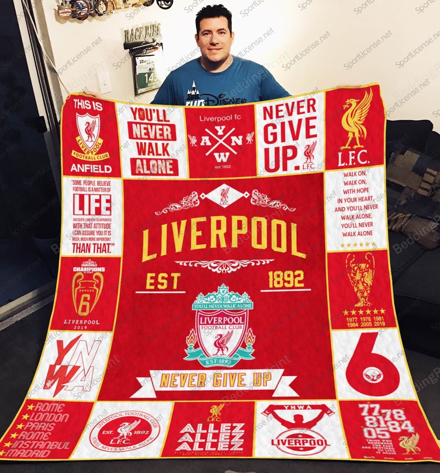 Liverpool Lover Blanket 1 Liverpool Lover Blanket
