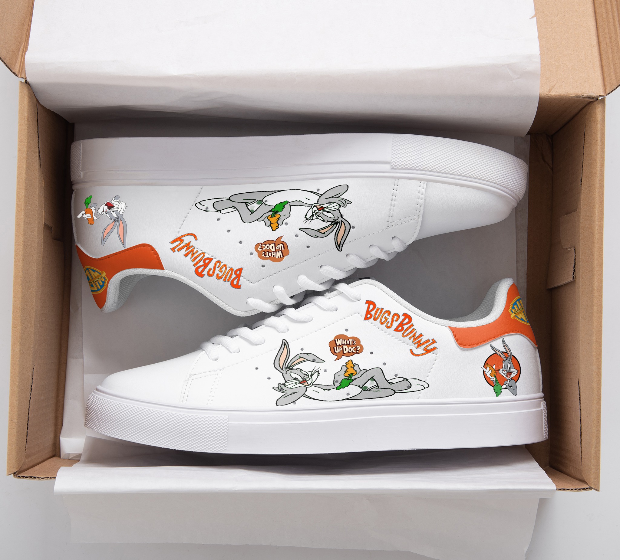Looney Tunes Bugs Bunny Stan Smith Shoes 1 Looney Tunes Bugs Bunny Stan Smith Shoes