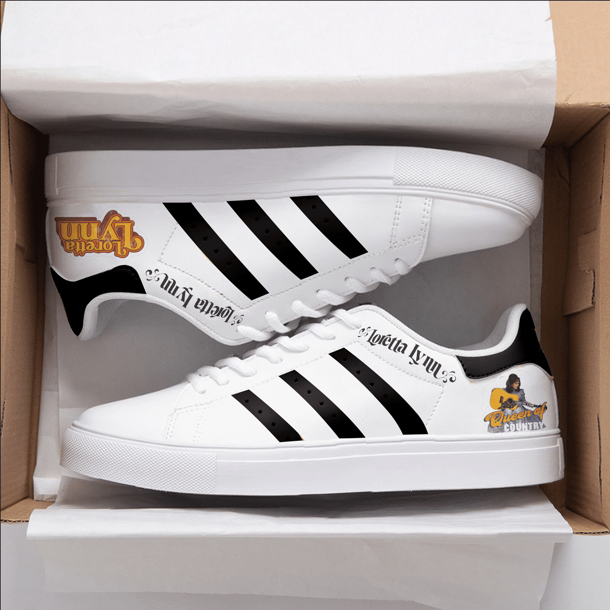 Loretta Lynn Stan Smith Shoes 1 Loretta Lynn Stan Smith Shoes