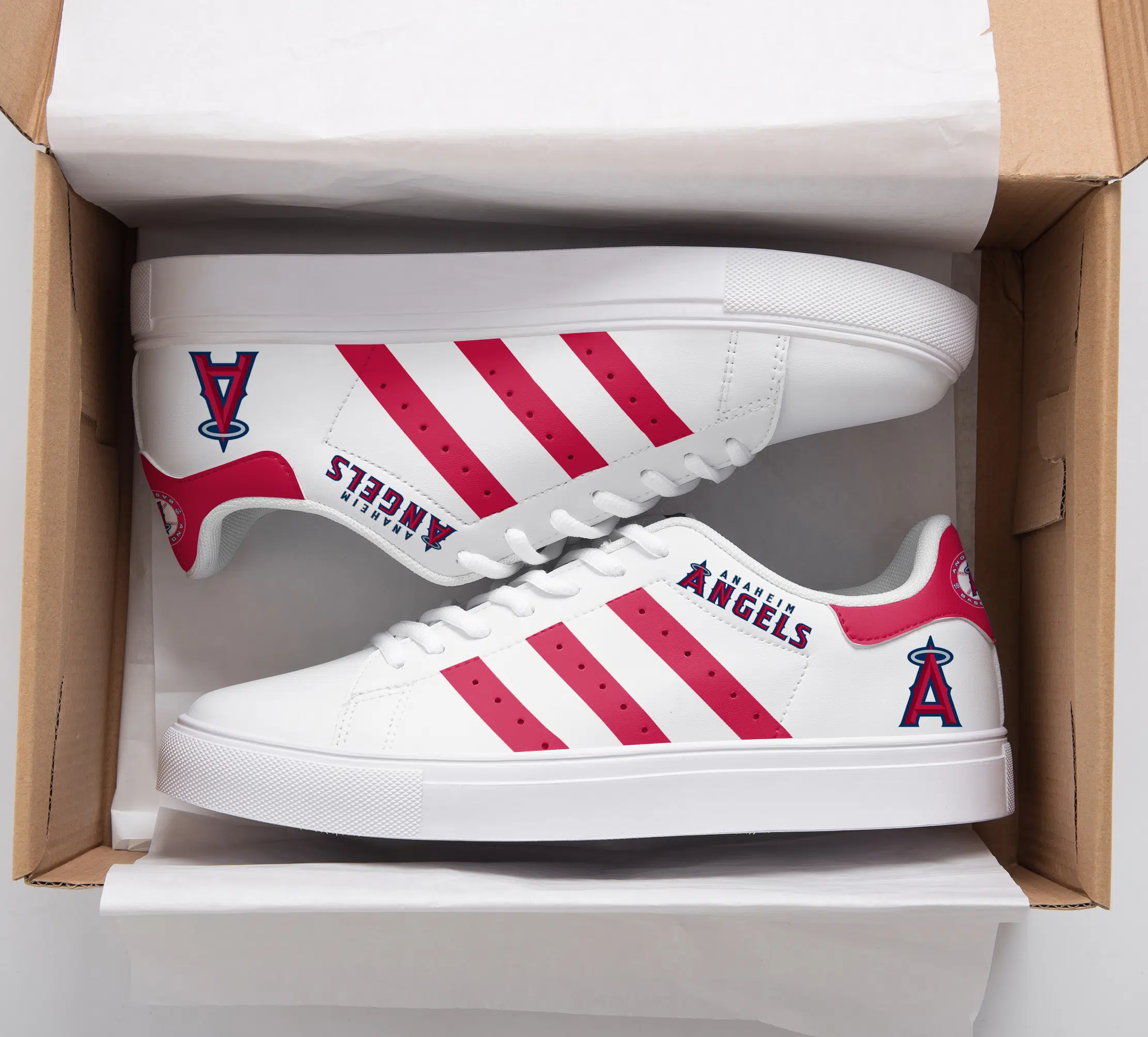 Los Angeles Angels Stan Smith Shoes 1 Los Angeles Angels Stan Smith Shoes