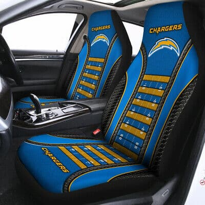 Los Angeles Chargers 1 Seat Covers 1 Los Angeles Chargers 1 Seat Covers