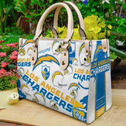 Los Angeles Chargers Leather Handbag