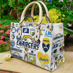 Los Angeles Chargers Leather Handbag
