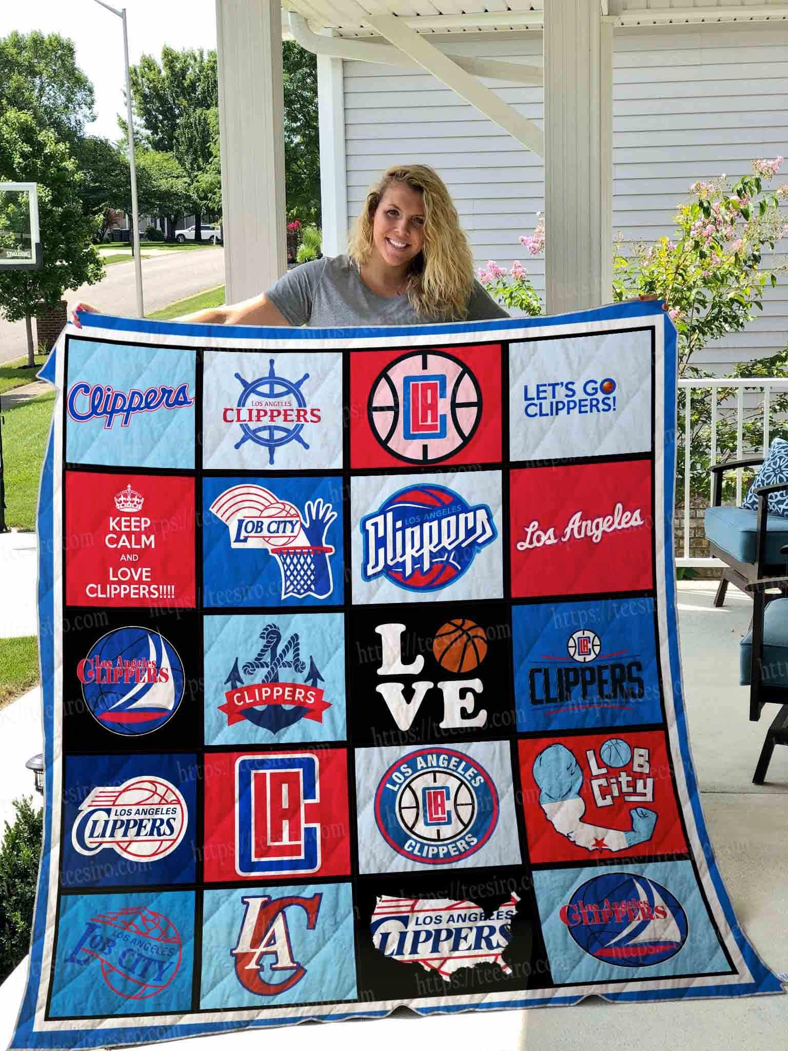 Los Angeles Clippers Blanket 1 Los Angeles Clippers Blanket