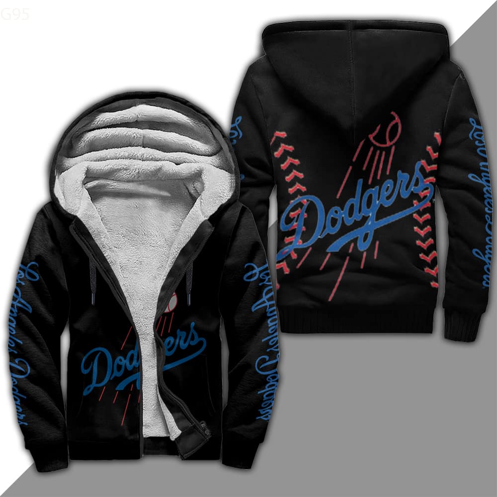 Los Angeles Dodgers Fleece Jacket 1 Los Angeles Dodgers Fleece Jacket