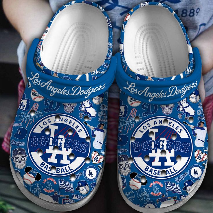 Los Angeles Dodgers Soft Clogs 1 Los Angeles Dodgers Soft Clogs