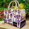 Los Angeles Lakers 1 Leather Handbag