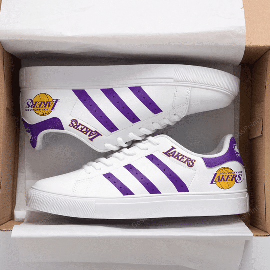 Los Angeles Lakers I1 Stan Smith Shoes 1 Los Angeles Lakers I1 Stan Smith Shoes