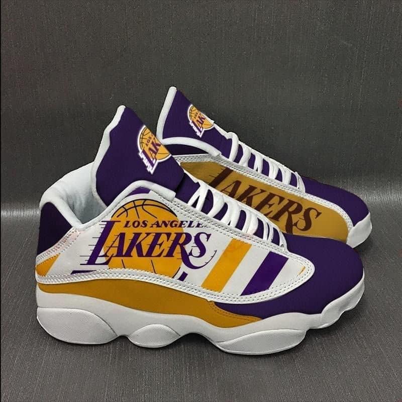 Los Angeles Lakers Jordan 13 1 Los Angeles Lakers Jordan 13