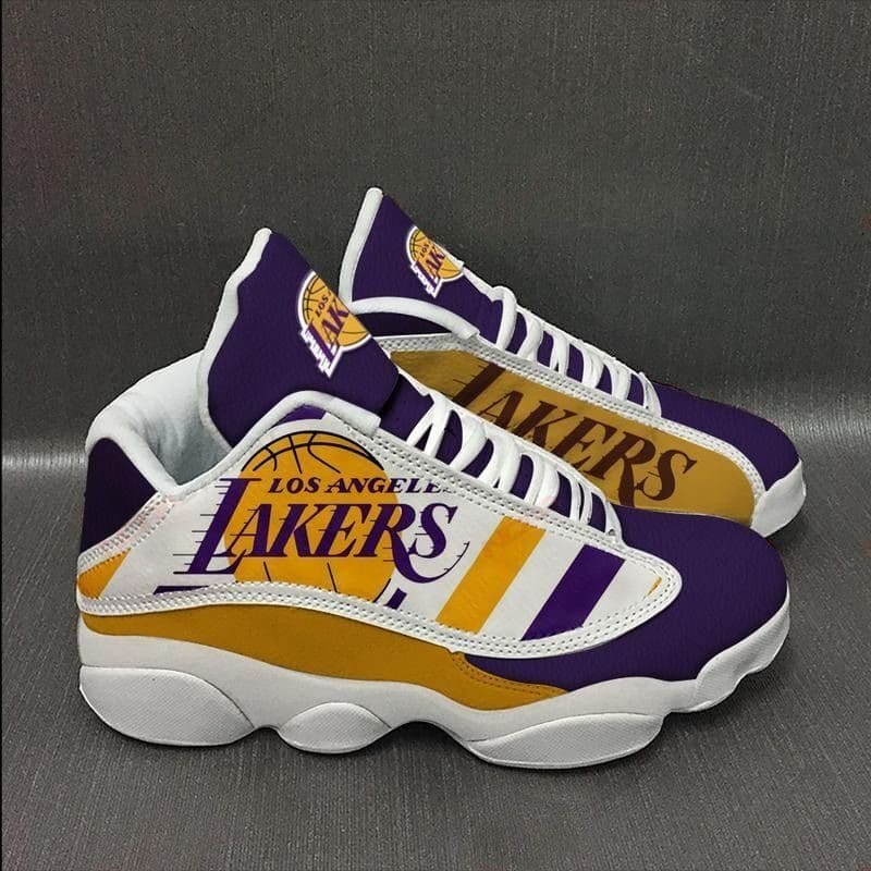 Los Angeles Lakers Jordan 13 1 Los Angeles Lakers Jordan 13
